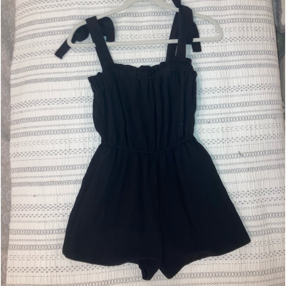 Blu Pepper Mini Romper - Small - Black